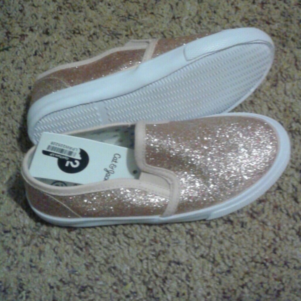 Cat and Jack girls sneakers size 12